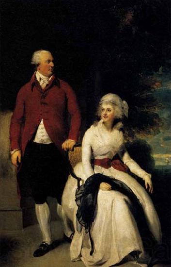 LAWRENCE, Sir Thomas Mr and Mrs John Julius Angerstein